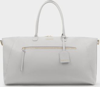 Katie Loxton Chelsea Weekender Bag in Grey at Nordstrom