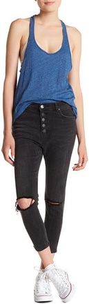 One Teaspoon Distressed Skinny Jeans Size 26/66