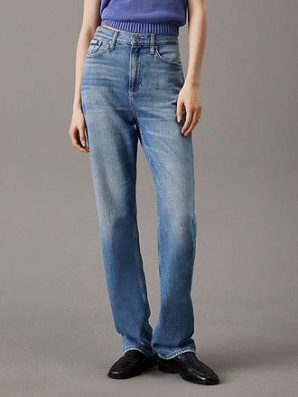 Calvin Klein High Rise Straight Jeans