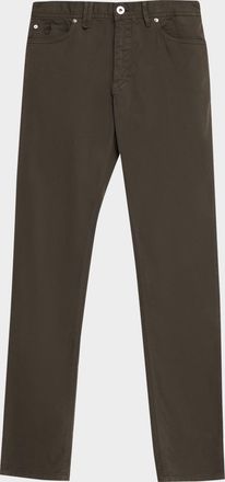 Brioni Men & apos;s Cotton Stretch 5-Pocket Pants