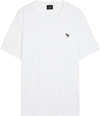 Paul Smith Appliqu&eacute;d Cotton T-shirt - White - Xxl