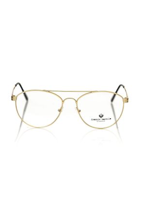 Frankie Morello Metallic Mens Frame Aviator Mens Eyeglasses