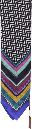 Missoni Chevron Scarf in Multicolor Silk