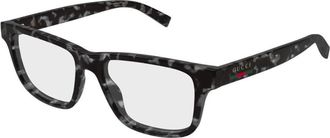 Gucci Mens Black Square Eyeglass Frames GG1987O 003