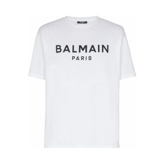 Balmain Hombre, Camisetas, Blanco, Talla: 2XL