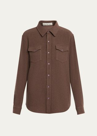 God's True Cashmere Cashmere Shirt