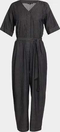 Eileen Fisher Organic Cotton Twill Jumpsuit