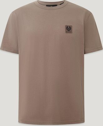 Belstaff T-shirt Mens Cotton Jersey Asphalt Size 2XL