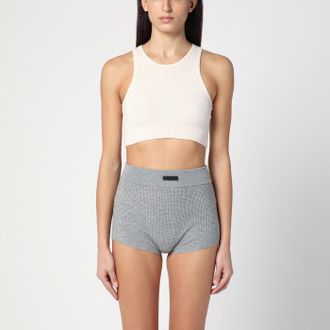 Fear of God Canotta sportiva bianca in nido dape