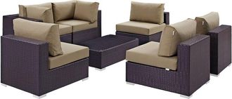 ModWay Convene 7-Piece Outdoor Patio Sectional Set