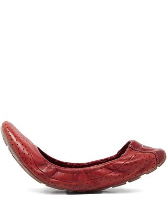 Prada 1082098 Brown - women - Leather/Leather/Leather - 38 - Red