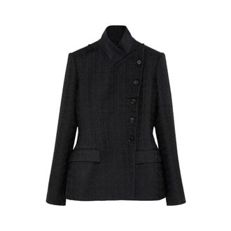 Alexander McQueen Mujer, Chaquetas, Negro, Talla: M