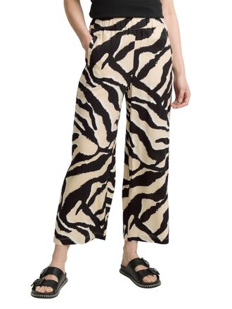 Tom Tailor Culotte Sommerhose mit All-Over Print
