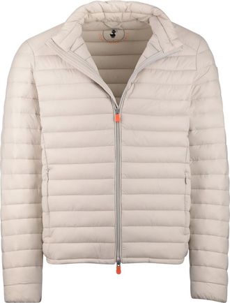Save The Duck Creme zomerjas Save the Duck gewatteerd nylon