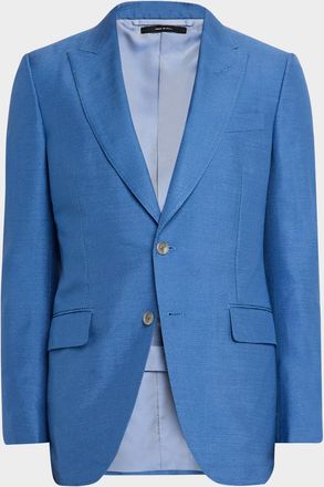 Tom Ford Men & apos;s Peak Lapel Single-Breasted Sport Coat
