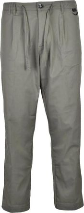 Officina 36 Stretch Nylon Trousers - Military Green