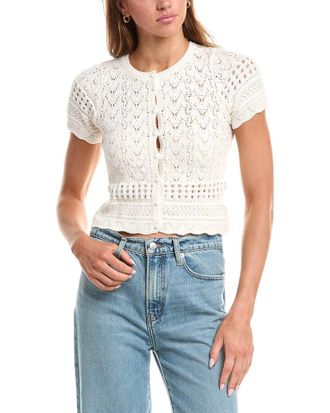 Avantlook Pointelle Cardigan