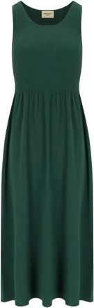 Max Mara Kleedjes, Dames, Groen, L, Polyester, Calibri Gebreide Jurk