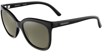 Serengeti Eyewear AGATA Polarized SS001003 Mens Sunglasses Black Size 57