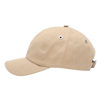 Ami PARIS SS26 Black Ami De Coeur Embroidery Cap Beige UCP265-AW0041-A036