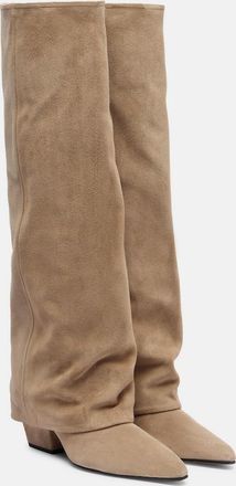 PARIS TEXAS Jane 60 suede knee-high boots