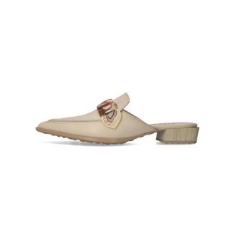 Hispanitas Instappers - Dames - Slip ons - Beige - 37 EU - Leer - Schoenen