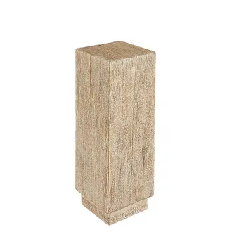 Ballard Designs Camino Wood Pedestal - Small - Ballard Designs