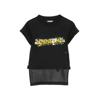 Balenciaga Mock-neck T-shirt