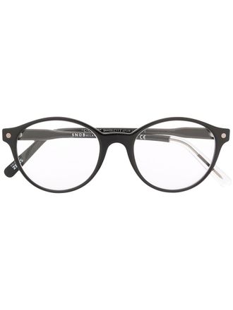 S`Nob Cicinin round-frame glasses - Black
