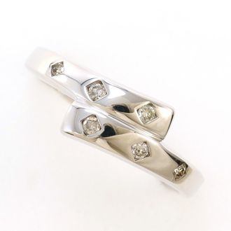 C&A White Gold White Gold (18K) Band Ring (Pre-Owned)