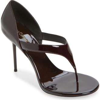 Jeffrey Campbell Rhian Stiletto Sandal in Coffee Patent at Nordstrom, Size 6.5