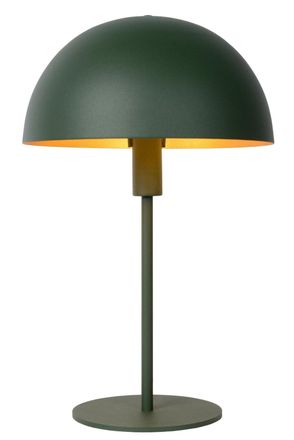 Lucide L&aacute;mpara de mesa de acero 1xE14, verde