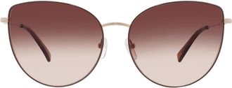 Longchamp Brown Gradient Cat Eye Ladies Sunglasses LO158S 721 60