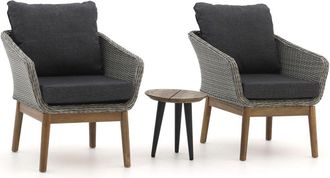 Intenso Furniture Intenso Borgetto/ROUGH-K &oslash;40cm balkon loungeset 3-delig