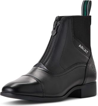 Ariat Womens Palisade Paddock Boots in Black, B Medium Width, Size 3, by Ariat