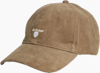 Barbour Mens Barbour Bayfield Cord Cap BE51 Beige - Size: ONE size