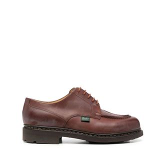 Paraboot Chambord Veterschoen - Heren - Veterschoenen - Bruin - 40 1/2 EU - Leer - Schoenen