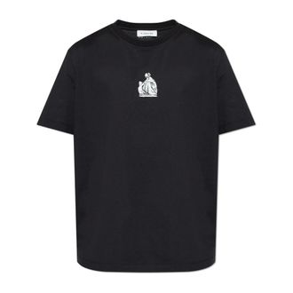 Lanvin T-Shirts, male, Black, Size: 2XL Printed T-Shirt