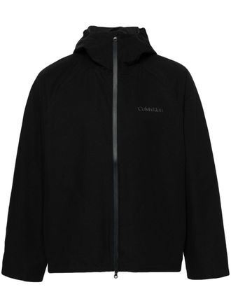 Calvin Klein Giacca con logo in rilievo - Nero