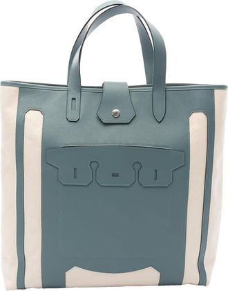Herm&egrave;s Pre-owned Hermes Petit H Swift Monsieur B GM Tote Ladies