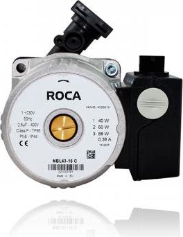 OEM Bomba Circulaci&oacute;n Roca Victoria Nbl/6-50/sca 2 V&iacute;as, 3 Velocidades Repuesto Original 7803036 (sustituye 122070290)