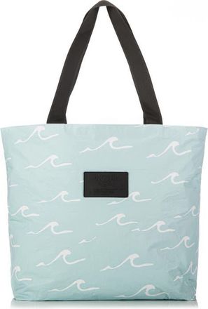 Aloha Collection Day Tripper Seaside Water Resistant Tyvek Tote in White/Lemu Blue at Nordstrom