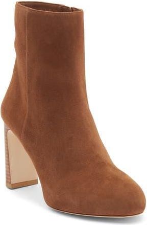 Stuart Weitzman Babette Platform Bootie in Toasted Almond/New Camel at Nordstrom Rack, Size 10.5