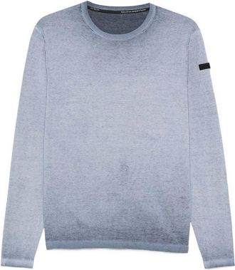 Roberto Ricci Design Washed Blue Crewneck Sweater