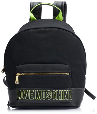 Love Moschino Womens jc4039pp1i Backpack, Black, 26X35X13