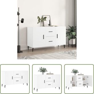 vidaXL Credenza moderna - Credenza Bianca 100x36x60 cm in Legno Multistrato
