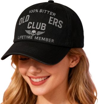 Generic Baseball Caps - Adjustable Bold Embroidery Caps | Mens Winter Baseball Hat,for Family Friends Adults Boyfriend Father Outdoor Travel Sports Commute Bl