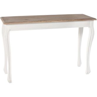 Clp Tavolo console Balto Natura/bianco