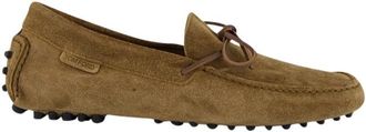 Tom Ford Schoenen, Heren, Bruin, 44 EU, Leer, Rod Suede Loafers