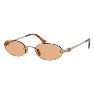 Miu Miu Sunglasses, unisex, Brown, Size: 51 MM Sunglasses